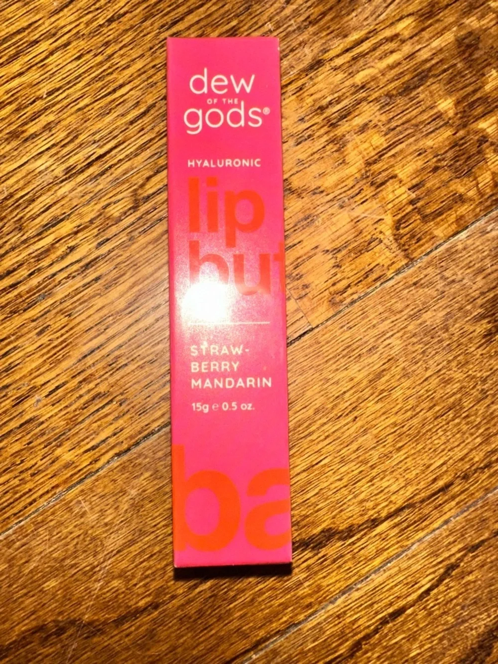 Dew Of The Gods Sorbae Hyaluronic Lip Butter In Strawberry Mandarin BNIB Sealed